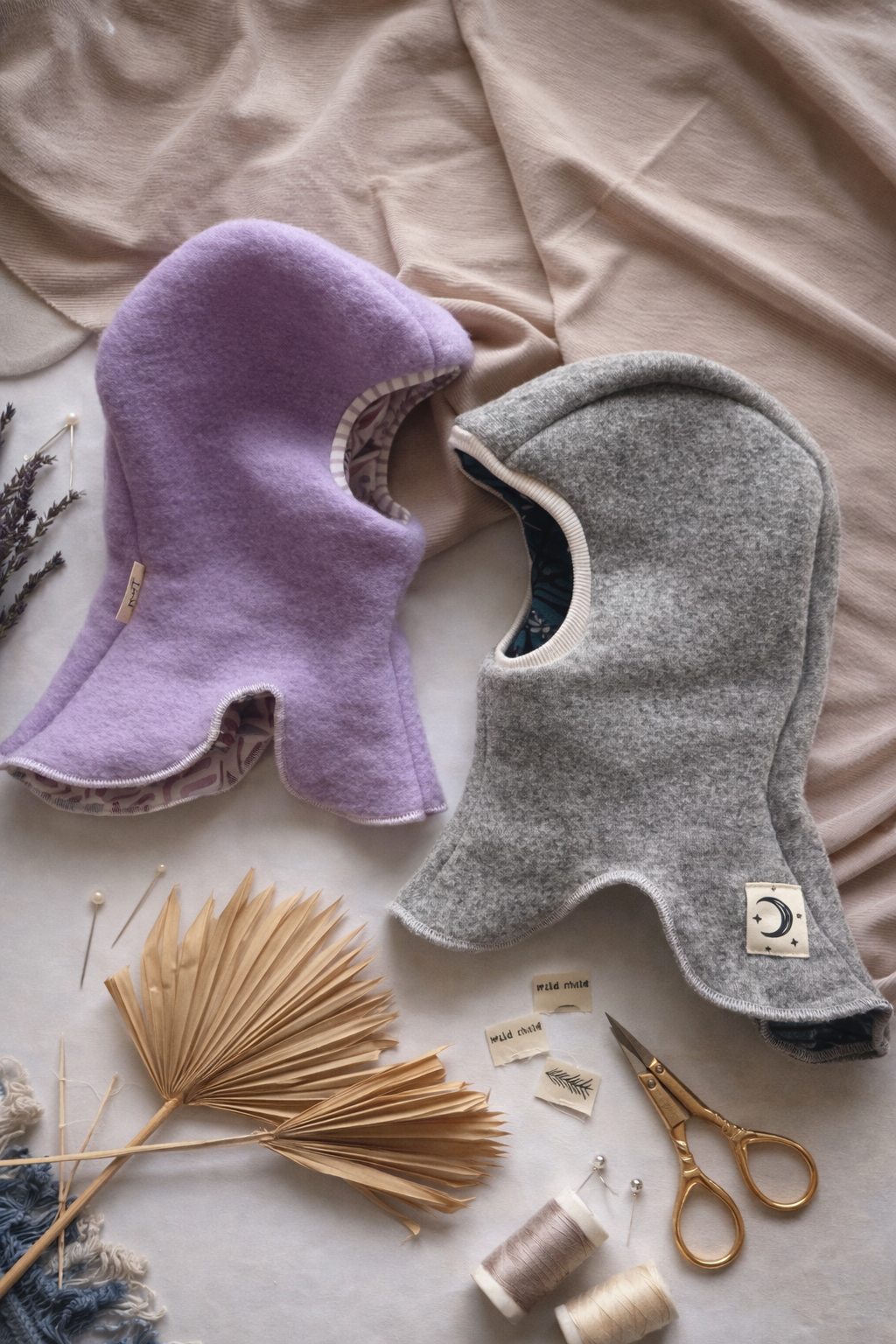 Papírový střih na dětskou kuklu "North Pole"