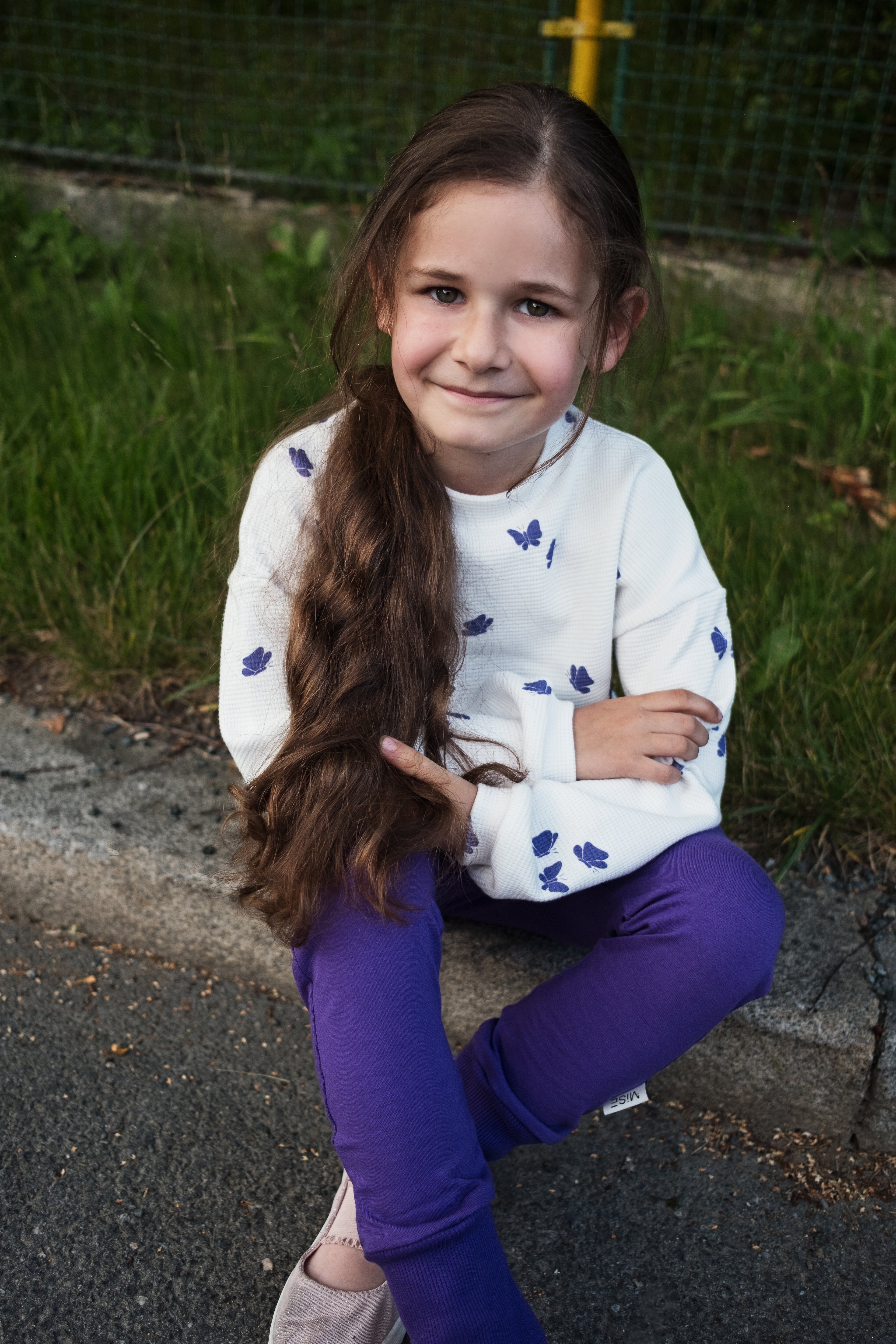 Papírový střih na dětskou oversized mikinu "Preston"