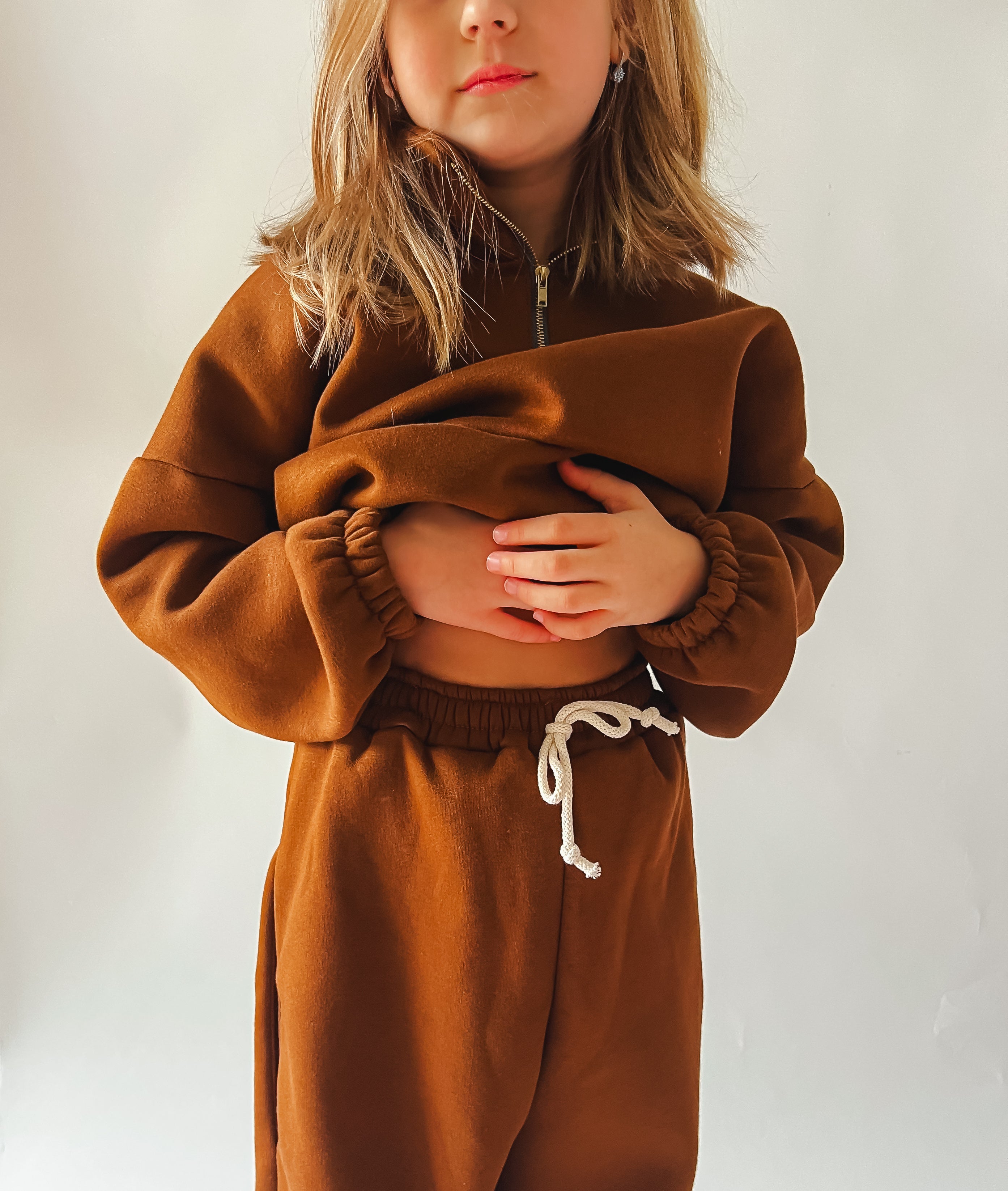 PDF střih na dětské oversized tepláky s kapsami "Play" - 98 - 164