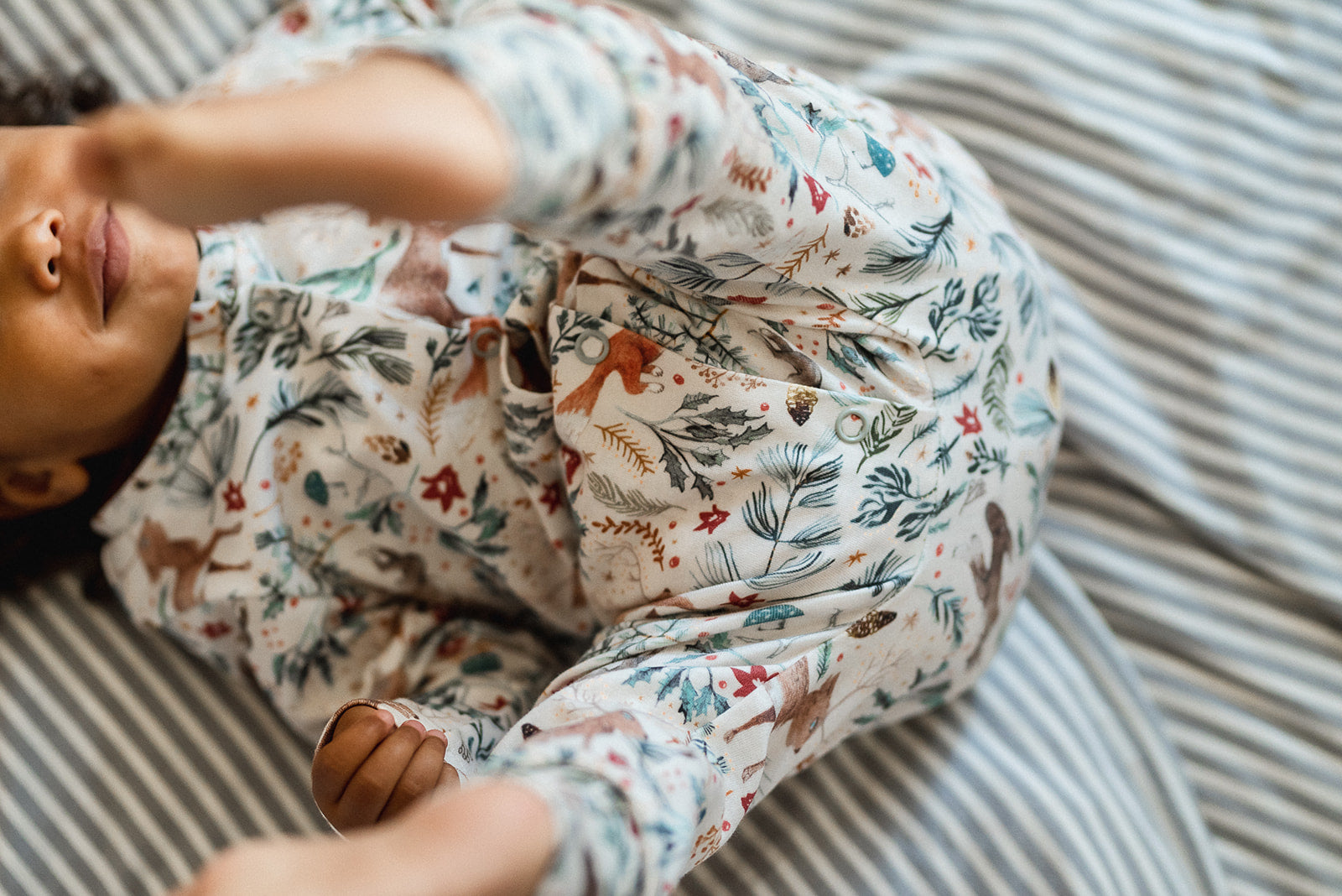 PDF střih na overal pro miminko s dlouhými rukávy a nohavicemi "Juna Baby" - 50 -92