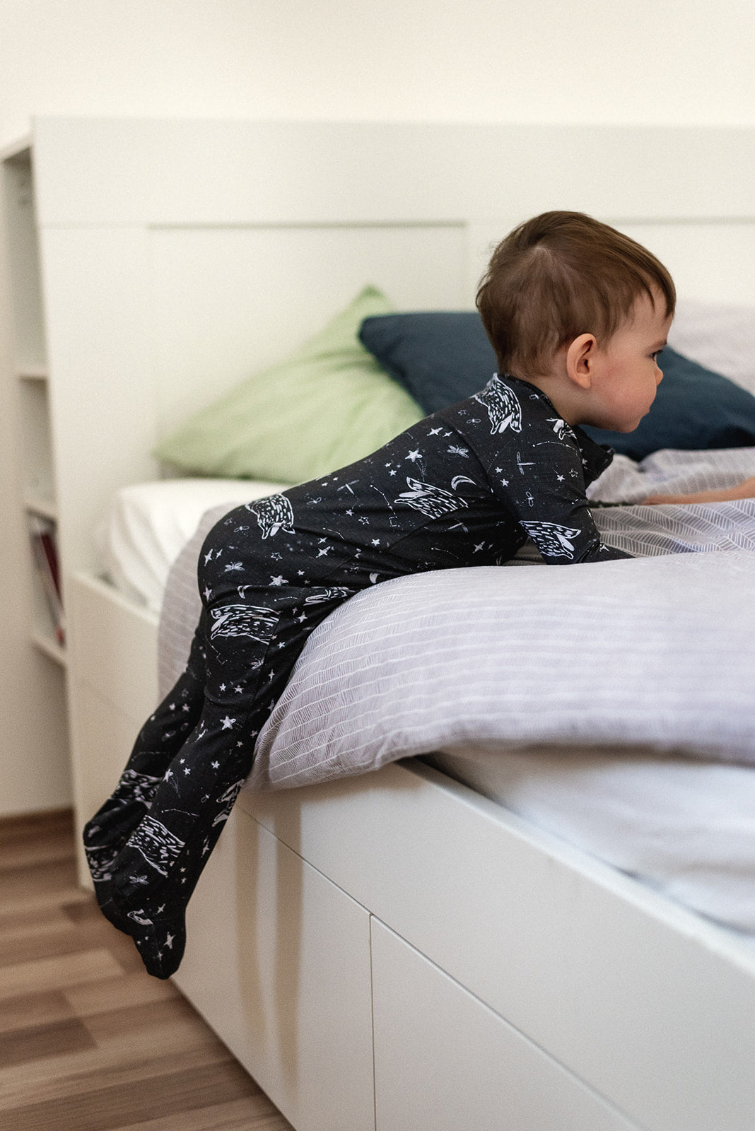 Overal pro miminko na zip "Růženka" 50 - 104 - PDF střih