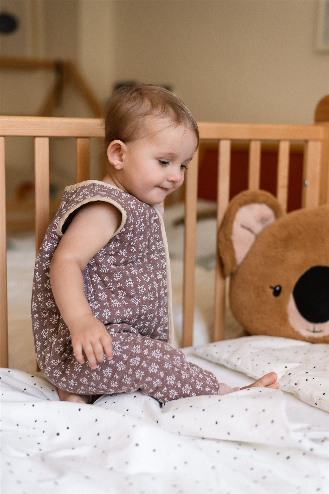 Pytel na spaní pro miminko "Sleepy" - PDF střih / dvě verze 0 - 3 roky