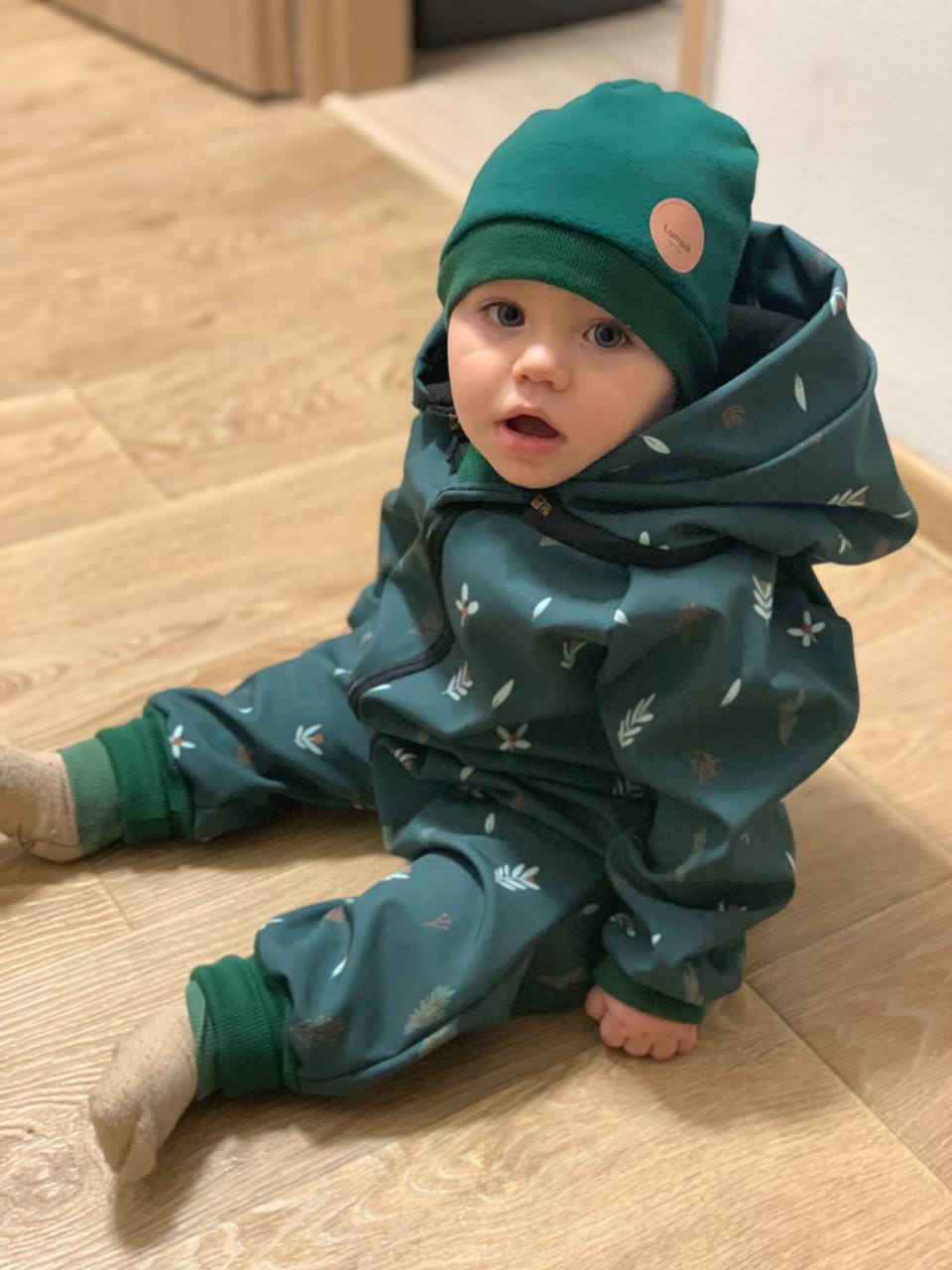 Dětský overal s kapucí a oušky "New York" - PDF střih, fotonávod a video