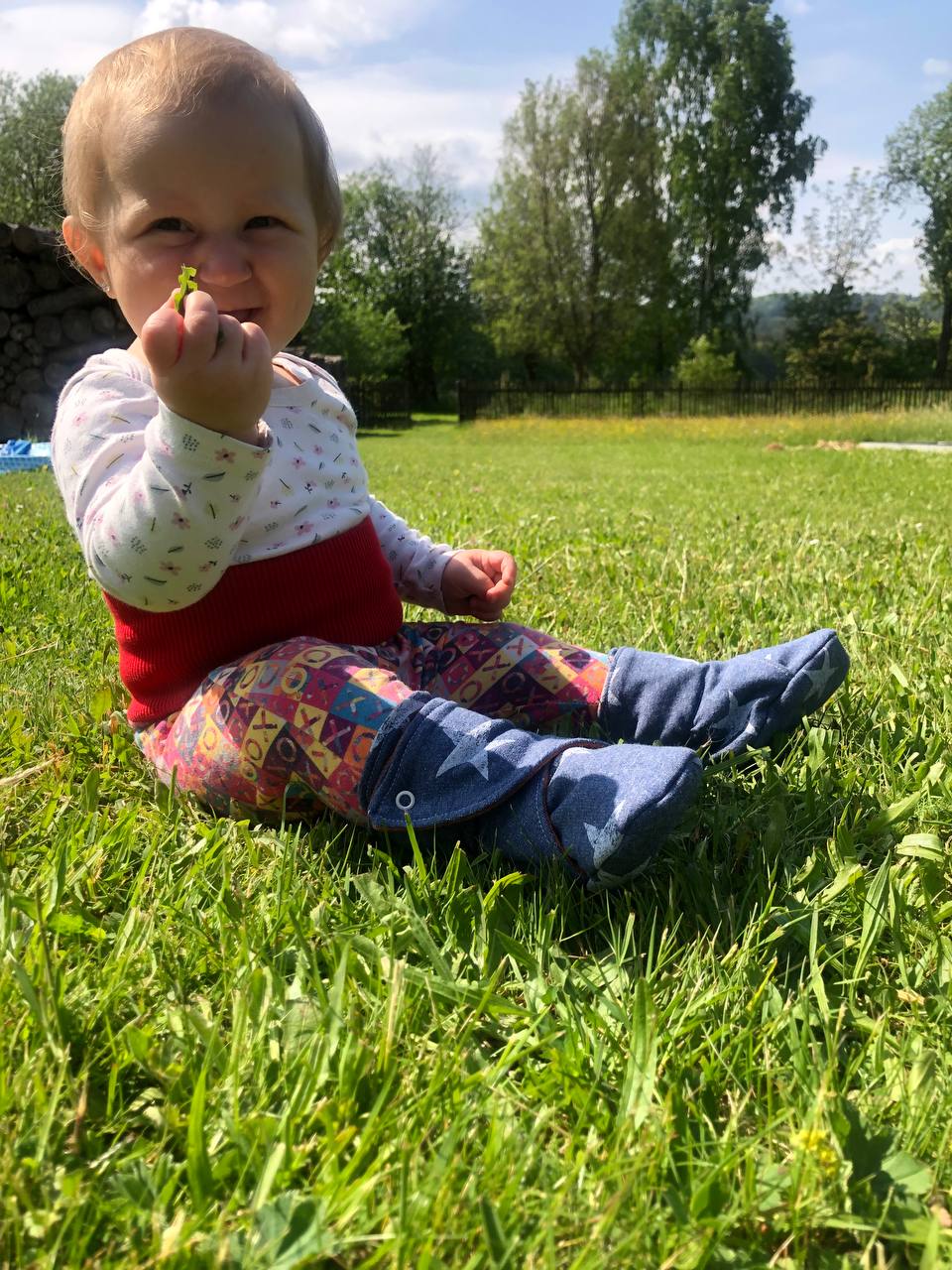 Capáčky pre bábätko "Mimi" - PDF strih, fotonávod, video - vel. 0-2 roky