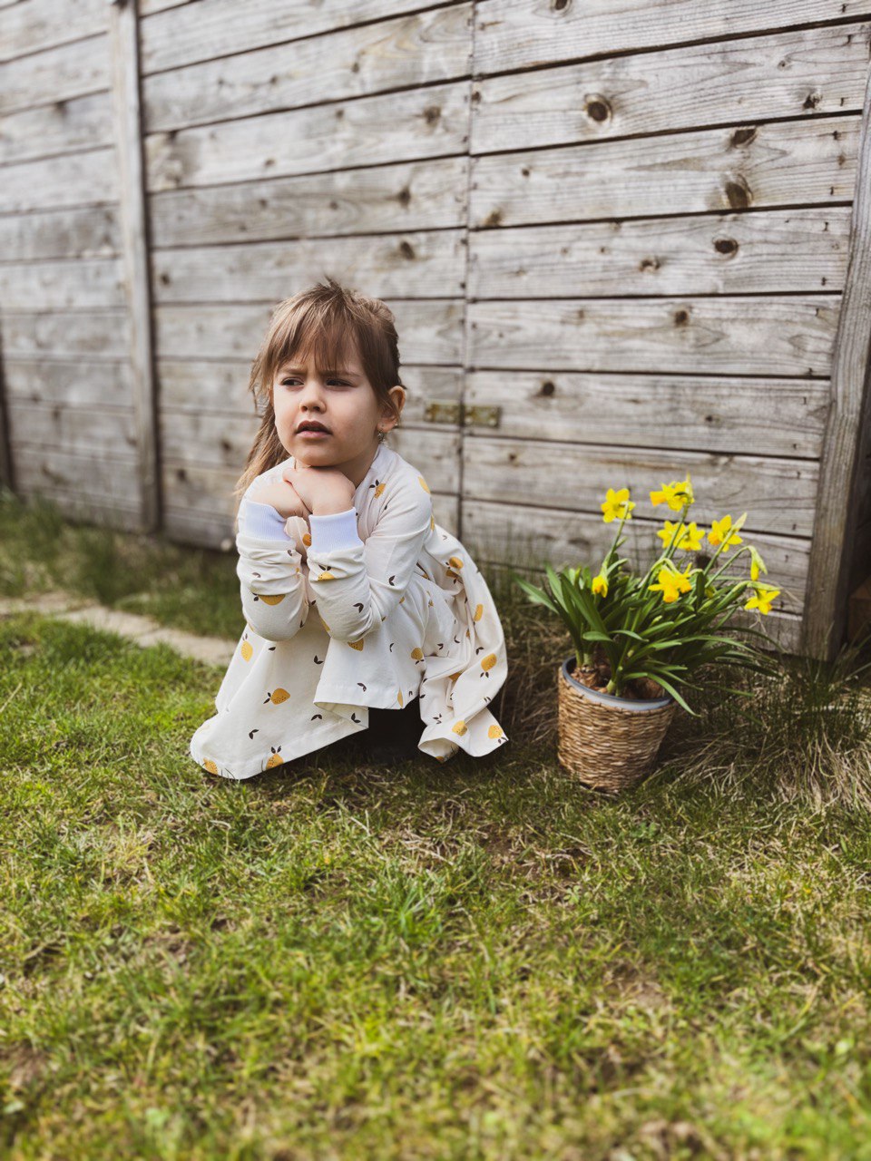 Střih na dětské točivé snadné šaty Olivia vel. 62 - 140