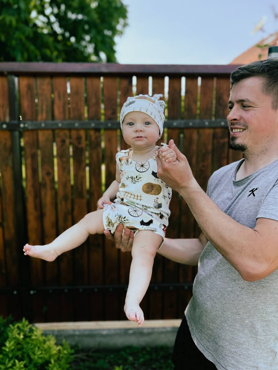 PDF střih na dětský romper s krátkou nohavičkou "Summer" 56 - 104