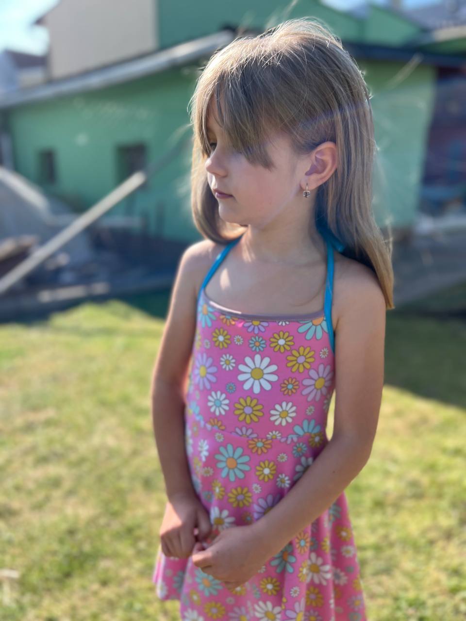 Dívčí šaty na zavazování s odhalenými zády "Molly" 74 - 164 - PDF střih