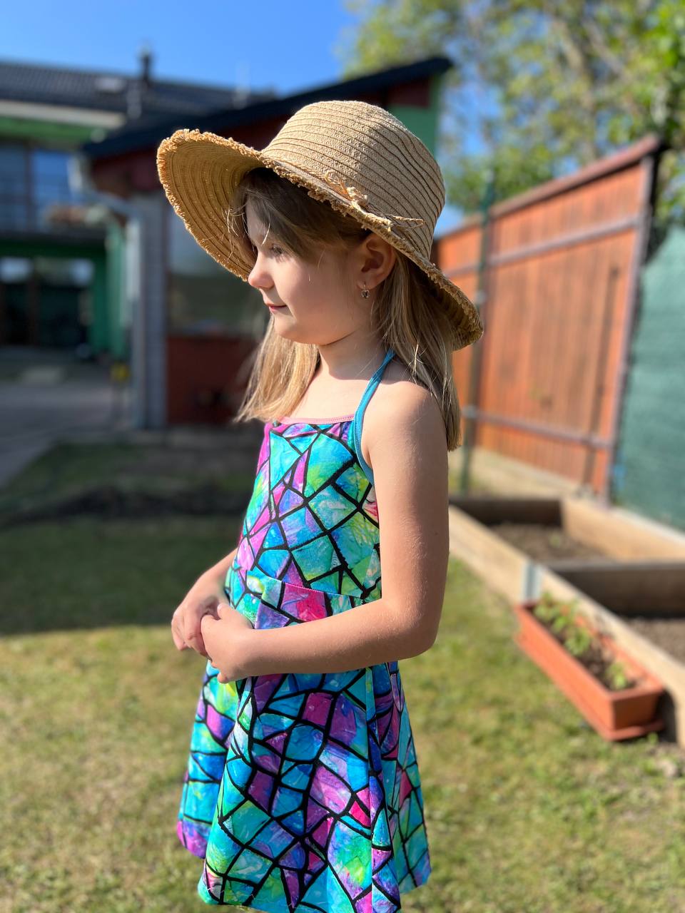 Dívčí šaty na zavazování s odhalenými zády "Molly" 74 - 164 - PDF střih