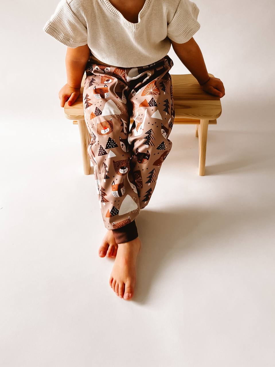 Softshellové kalhoty EASY pro začátečníky - jednoduchý PDF střih 62-134