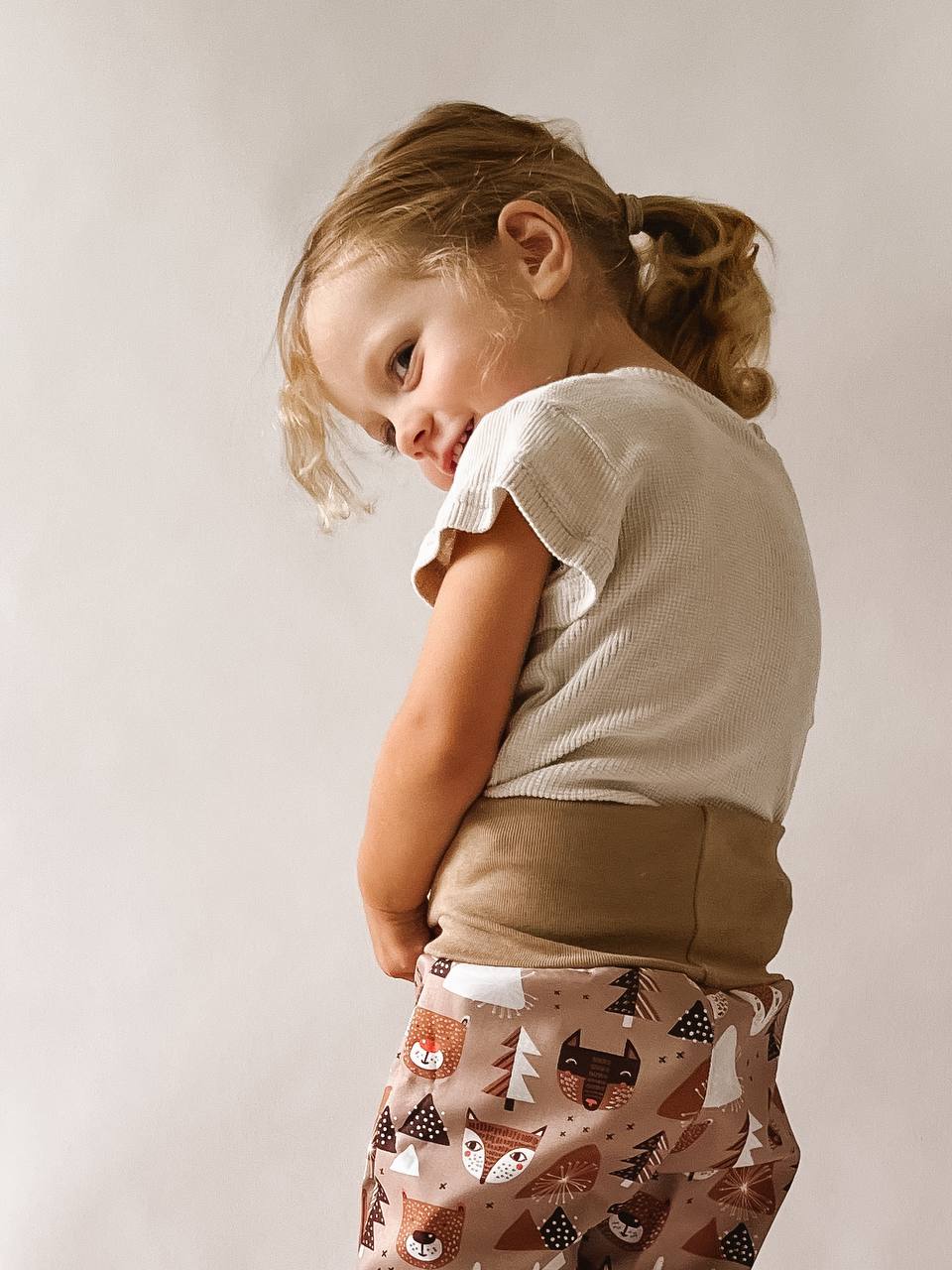 Softshellové kalhoty EASY pro začátečníky - jednoduchý PDF střih 62-134