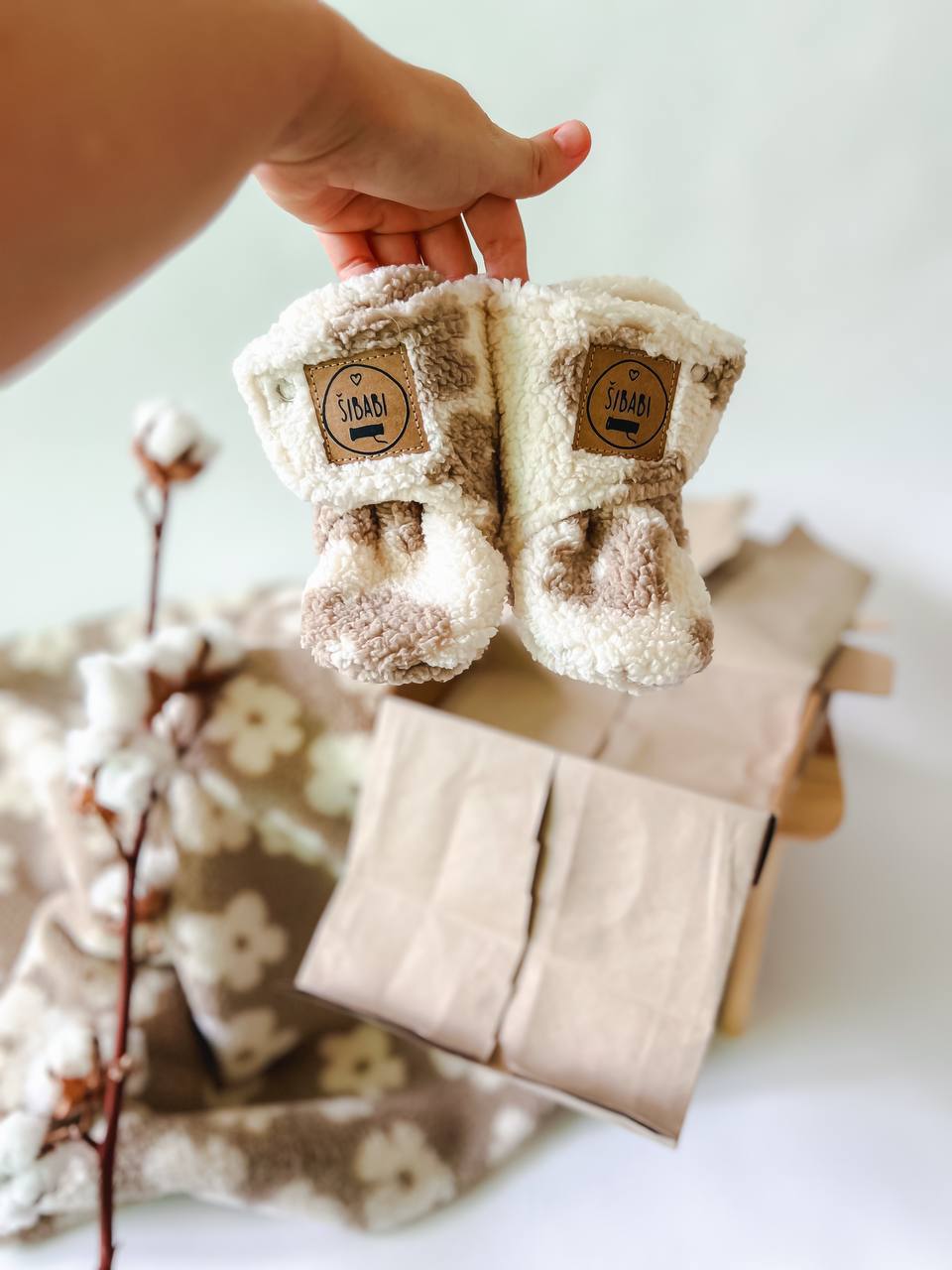 Capáčky pre bábätko "Mimi" - PDF strih, fotonávod, video - vel. 0-2 roky