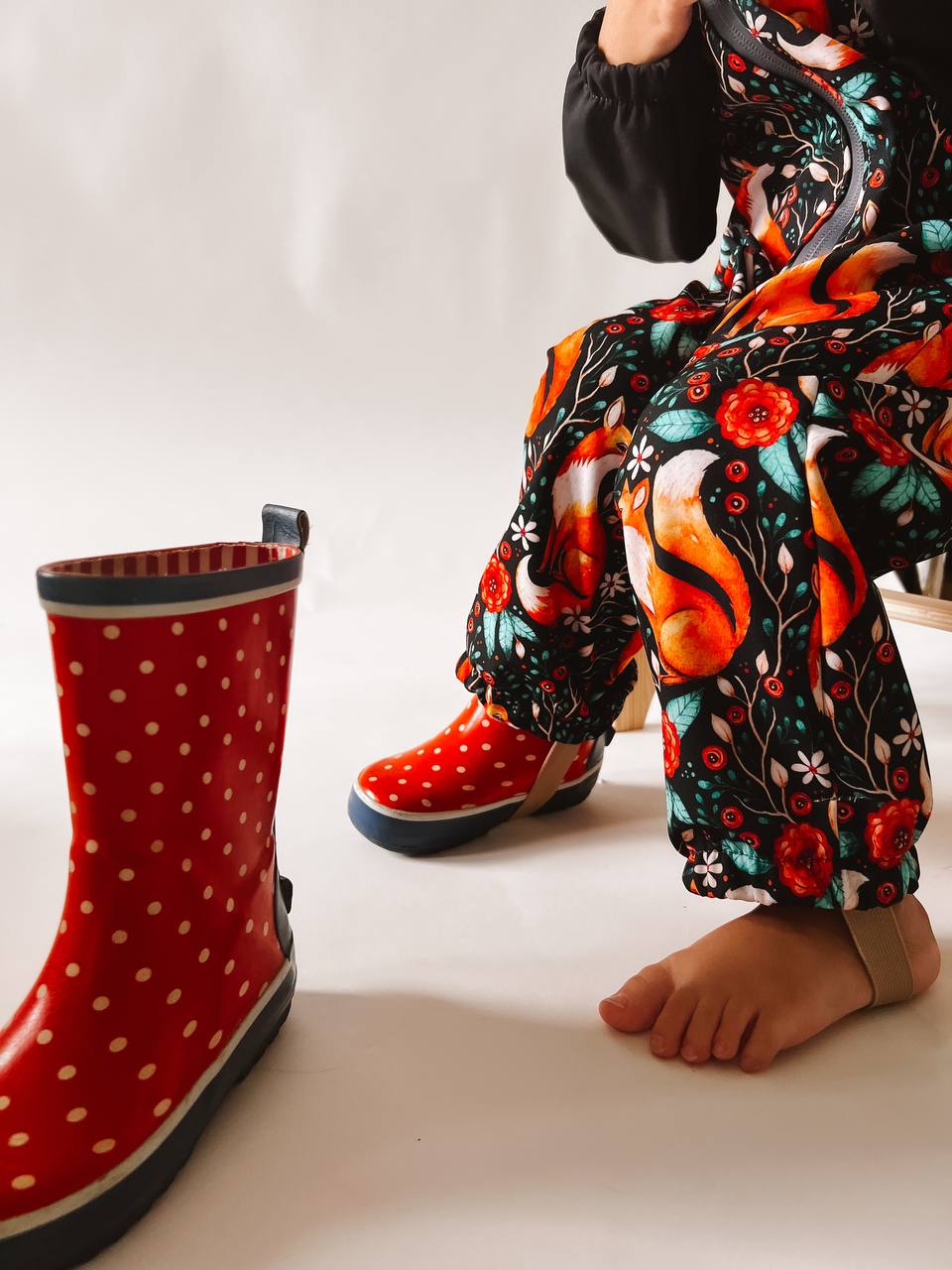 Softshellový overal vhodný pro začínající švadlenky "Charlie" 62 - 134 - PDF střih