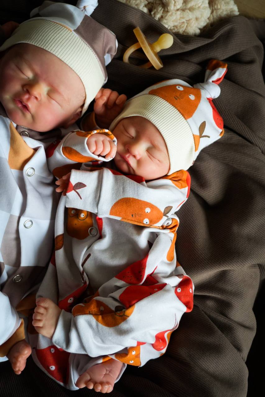 PDF střih na overal pro miminko s dlouhými rukávy a nohavicemi "Juna Baby" - 50 -92