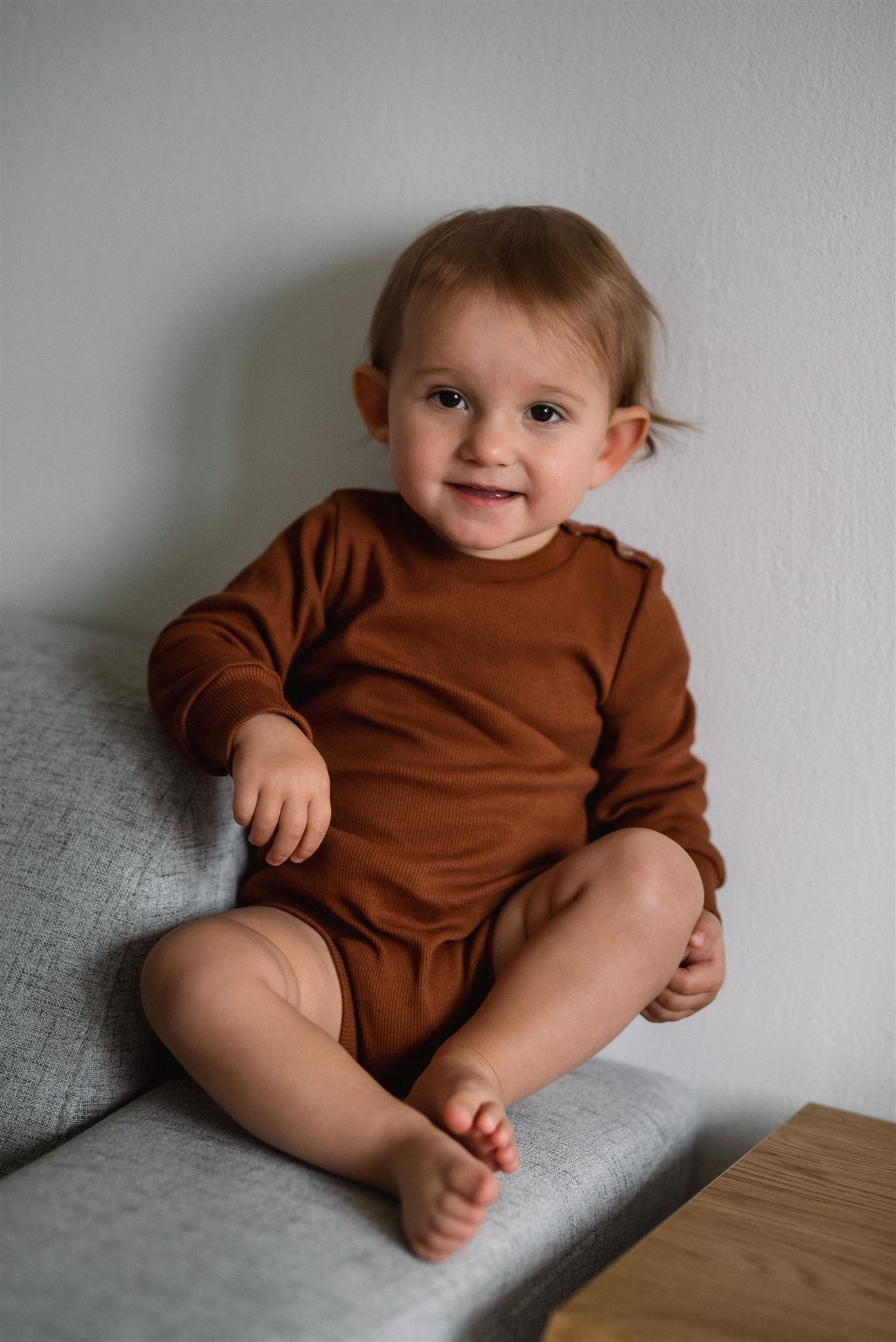 Střih na dětské body s rozepínáním na rameni "Baby" 50 -98 - Šibabi.cz