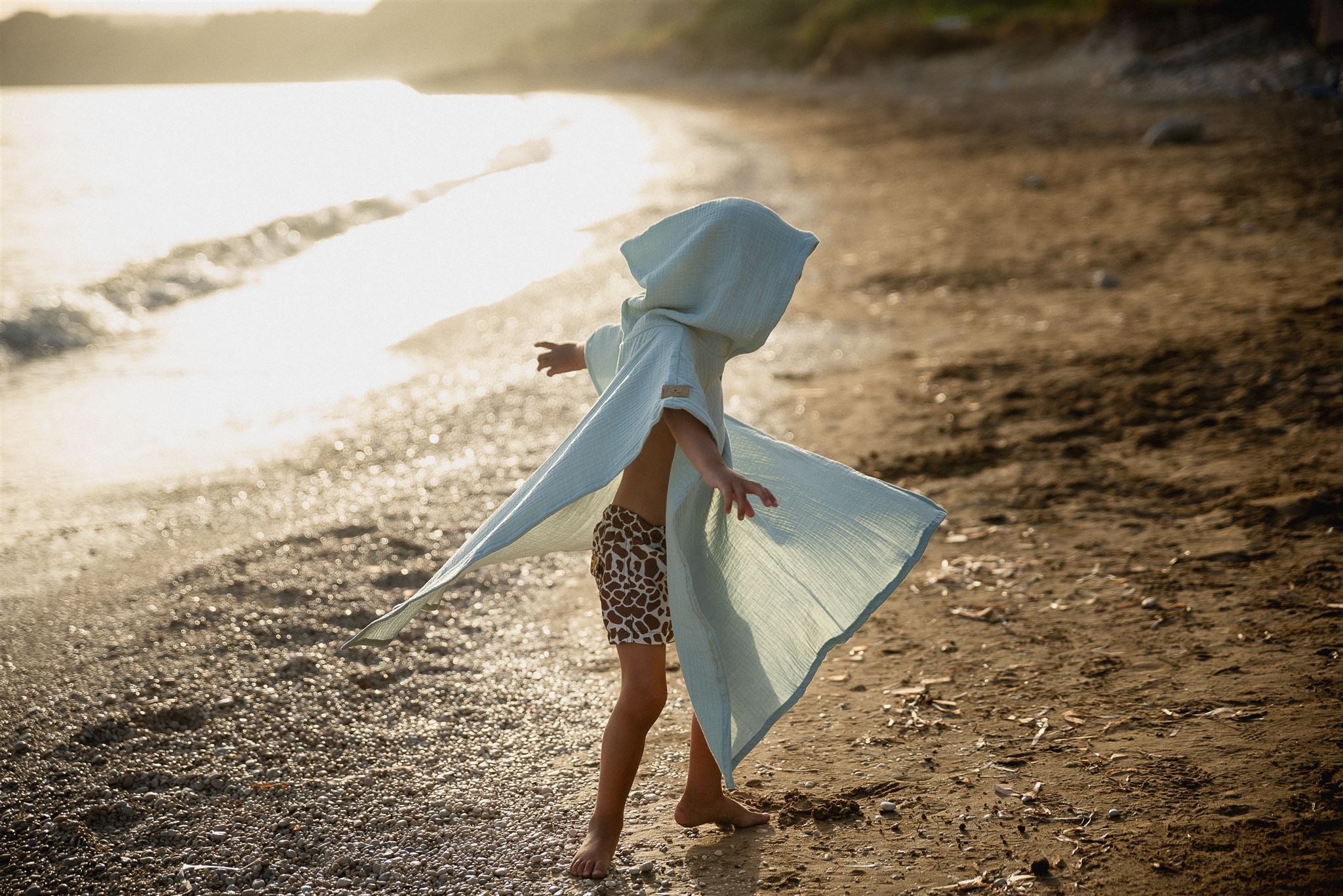 Střih na dětské pončo k vodě "Maro" - Šibabi.cz