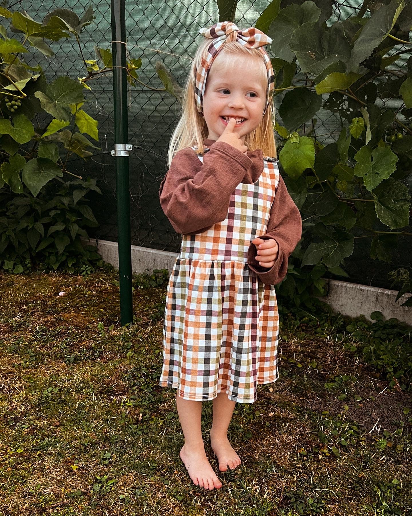 Střih na dětské šaty na traky "Sára" - 62 - 116 - Šibabi.cz