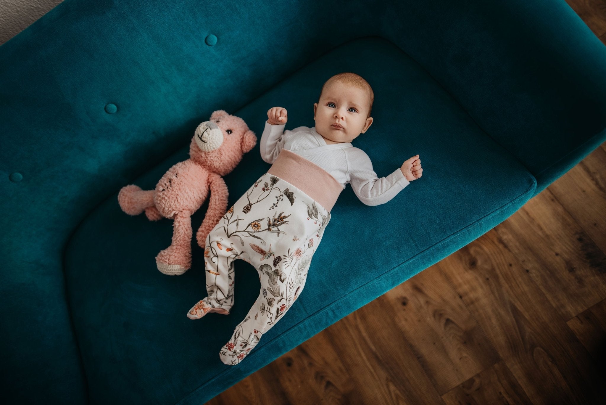 Střih na polodupačky pro miminko "Dudley" 50 - 80 - Šibabi.cz