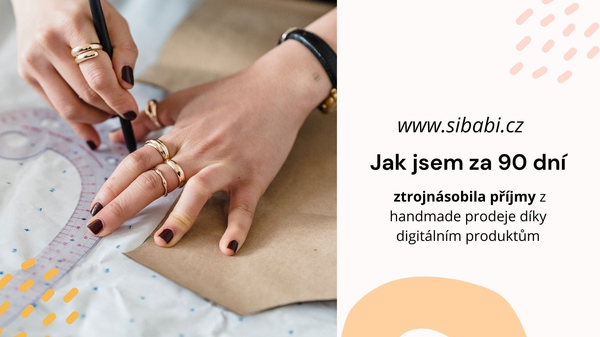 Jak jsem za 90 dní ztrojnásobila příjmy z handmade prodeje díky digitálním produktům