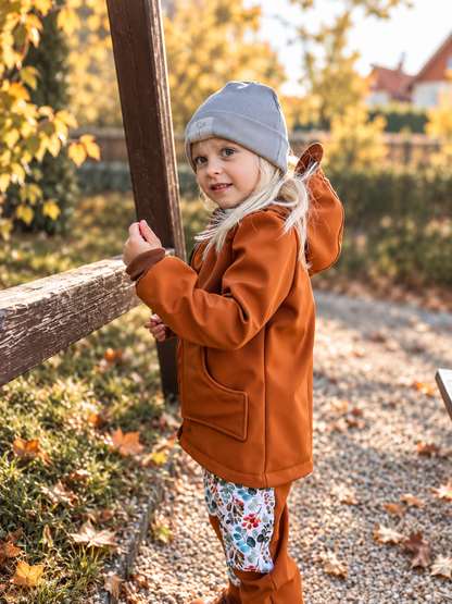 Střih na dětskou softshellovou bundu s kapucí Easy vel. 80 - 152
