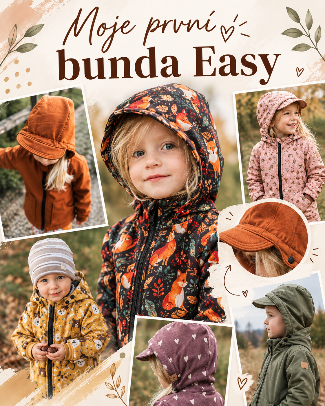 Moje první bunda Easy 🧵✂️18.- 20.9 ONLINE