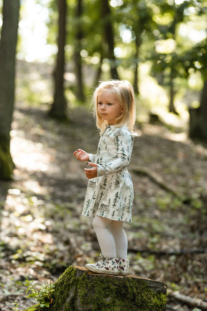 Dětské šaty s volánkem a legou "Penelope" 62 - 134- PDF střih