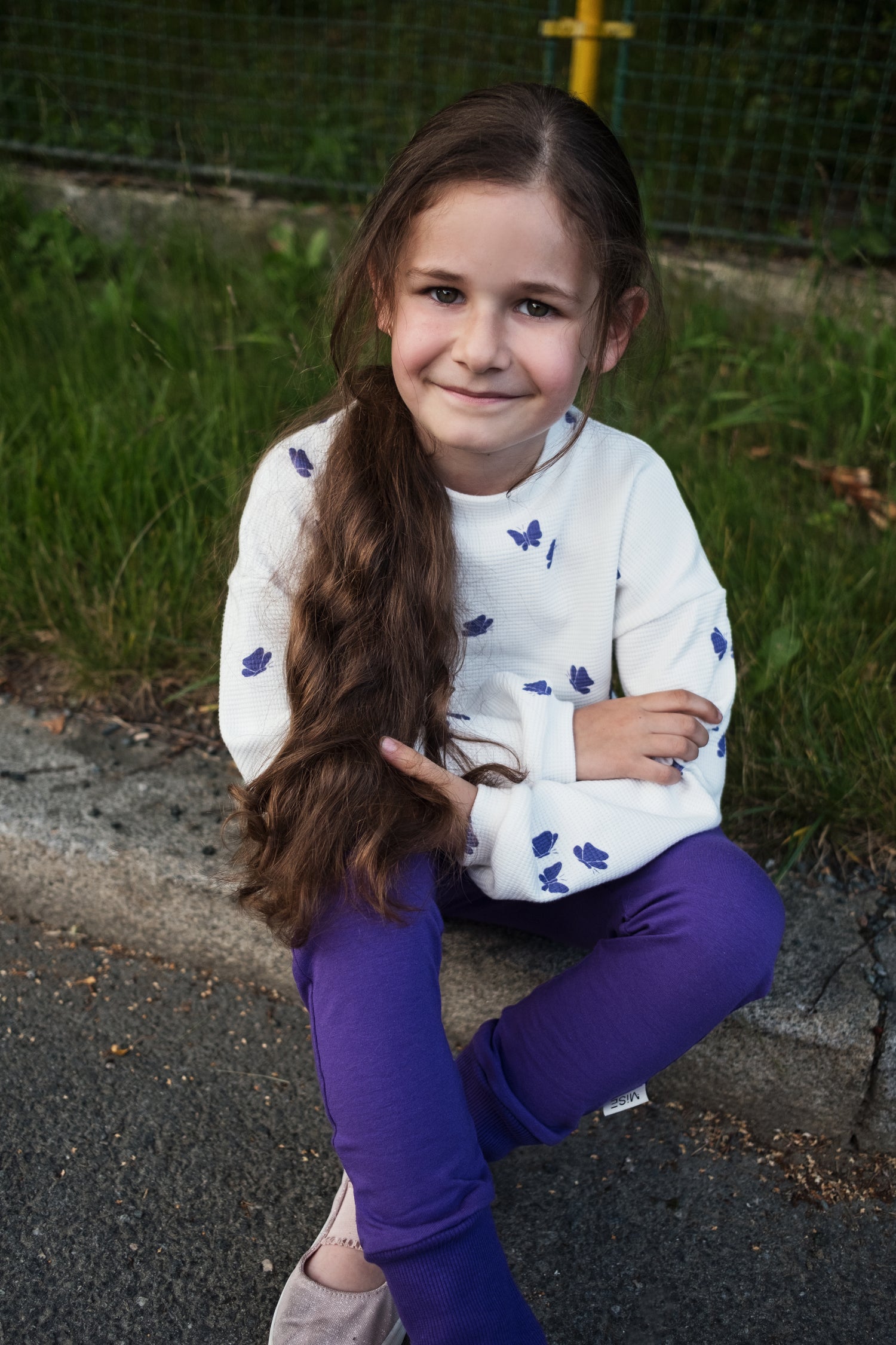 Papírový střih na dětskou oversized mikinu "Preston"