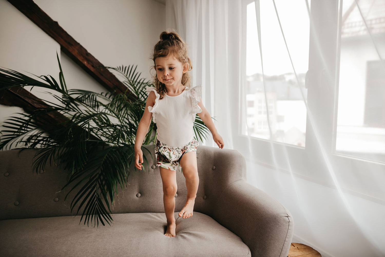 PDF střih na dětské šortky s náplety do gumy "Reno" 56 - 134