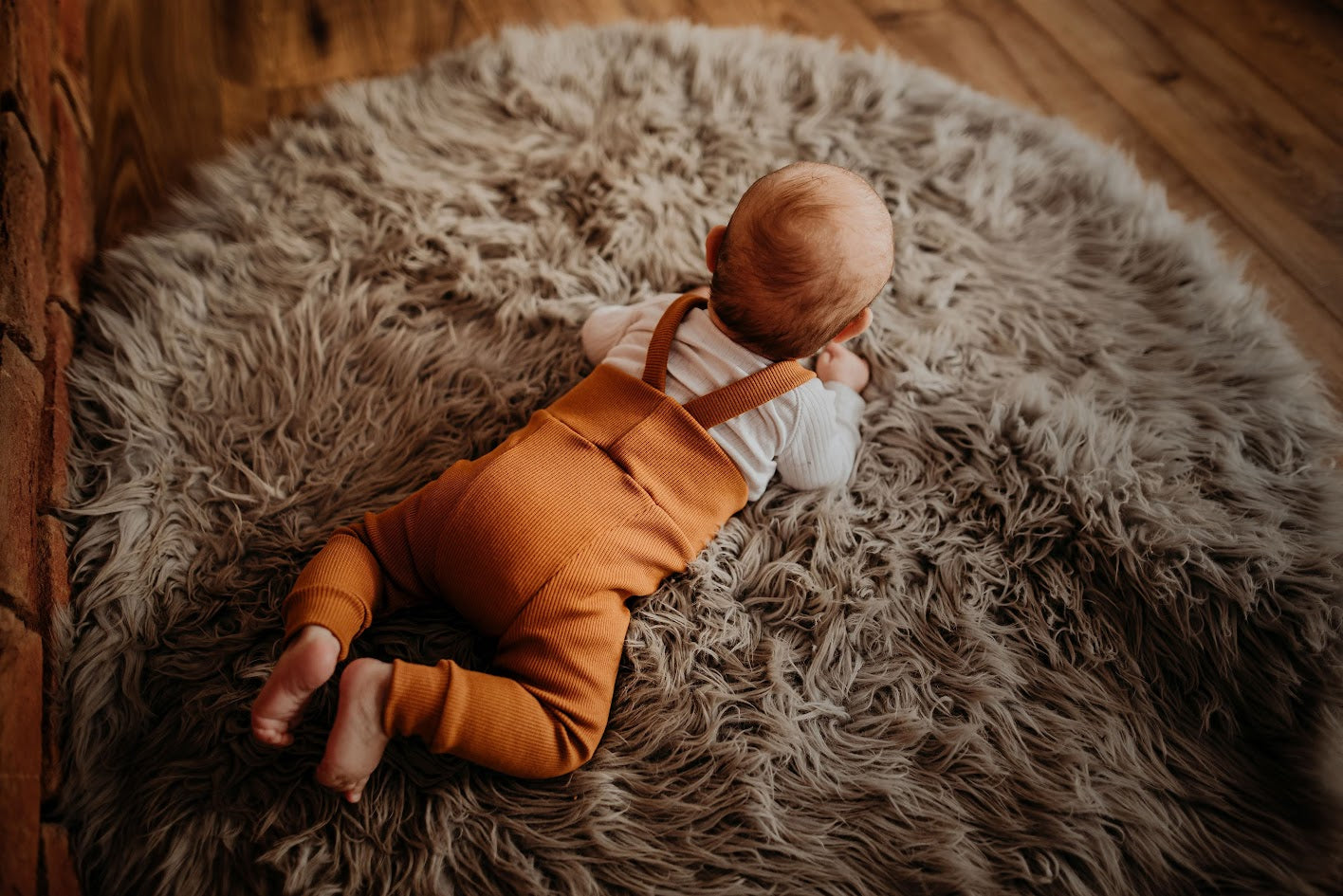 Papírový střih na dětské legíny s traky a vysokým pasem - 62 - 92