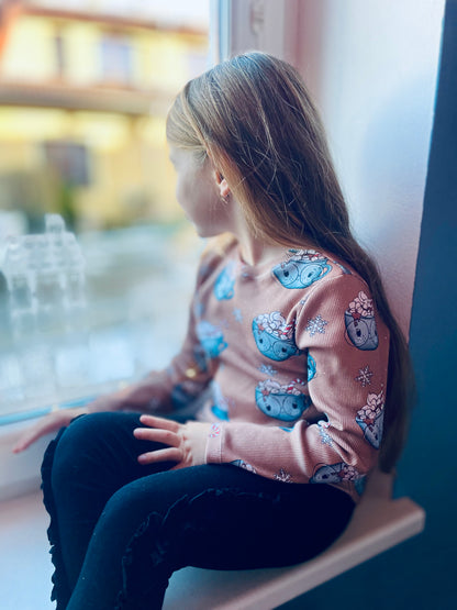 PDF střih na dětské tričko pro začátečníky "Dundalk" 80 - 164 regular fit /krátký dlouhý rukáv