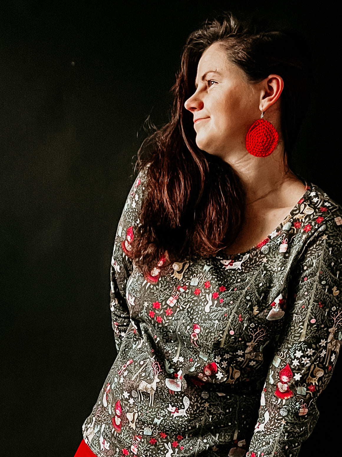 Dámské tričko s dlouhým rukávem "LARRY" XS  4XL - PDF střih