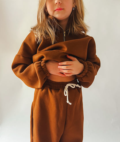 PDF střih na dětské oversized tepláky s kapsami "Play" - 98 - 164