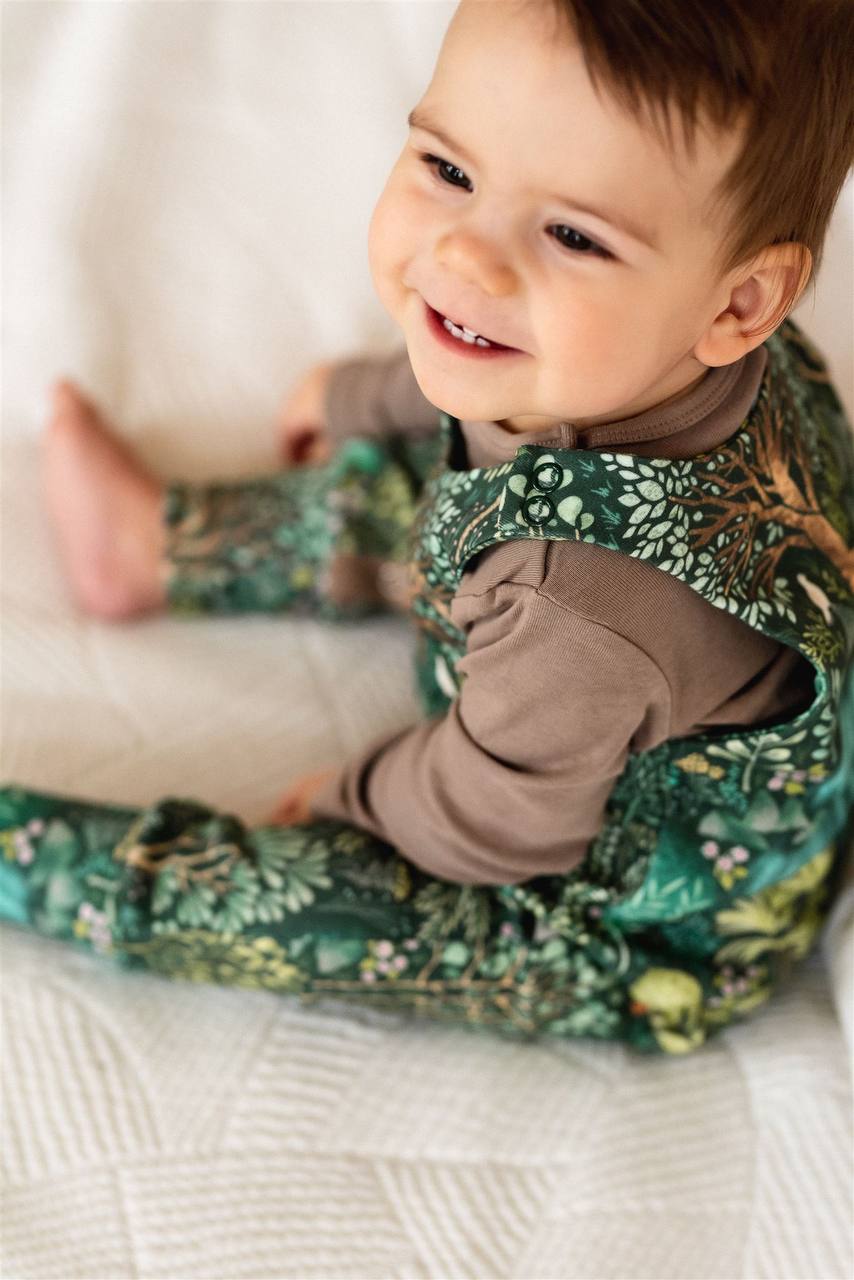 PDF střih na dětský romper s dlouhými nohavicemi "Oliver " 56 - 92