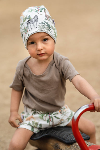 PDF střih na dětské šortky s náplety do gumy "Reno" 56 - 134