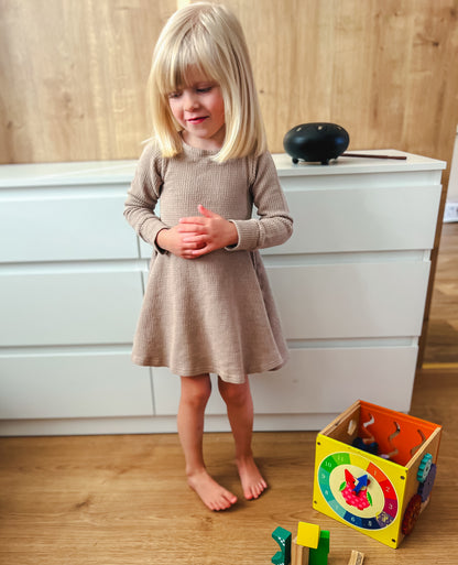 PDF střih na dětské točivé šaty "Olivia" 62 - 140