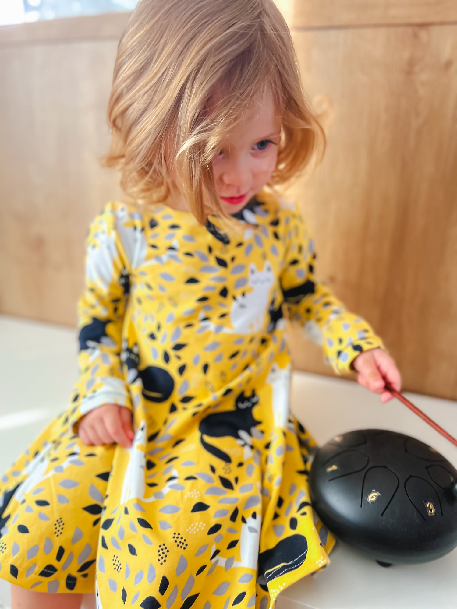 PDF střih na dětské točivé šaty "Olivia" 62 - 140