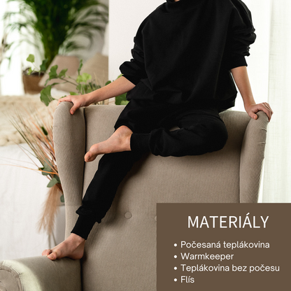 PDF střih na dětské tepláky s kapsami "Tampa" 62 - 164