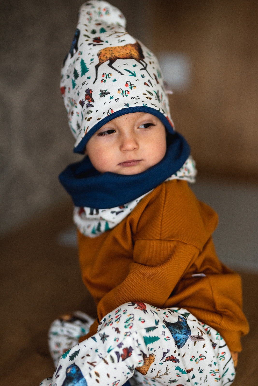 Dětská oversized mikina "Preston" 56-92 - PDF střih pro začátečníky