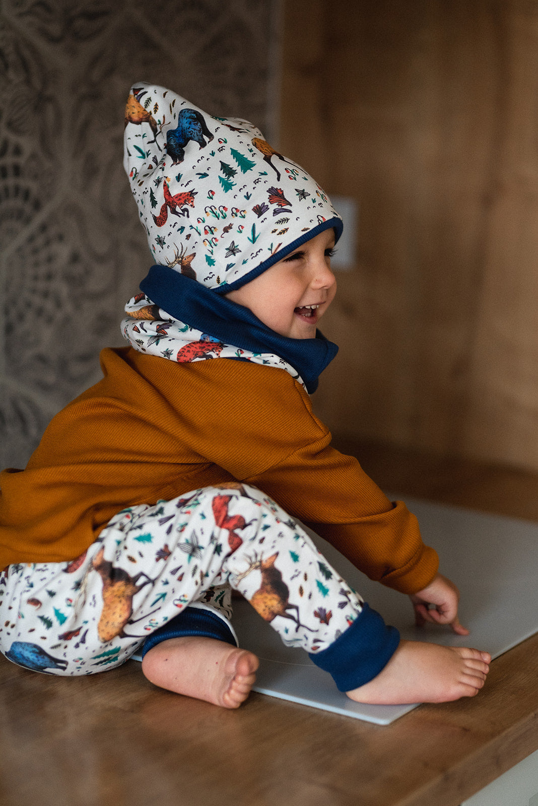 Dětská oversized mikina "Preston" 56-92 - PDF střih pro začátečníky