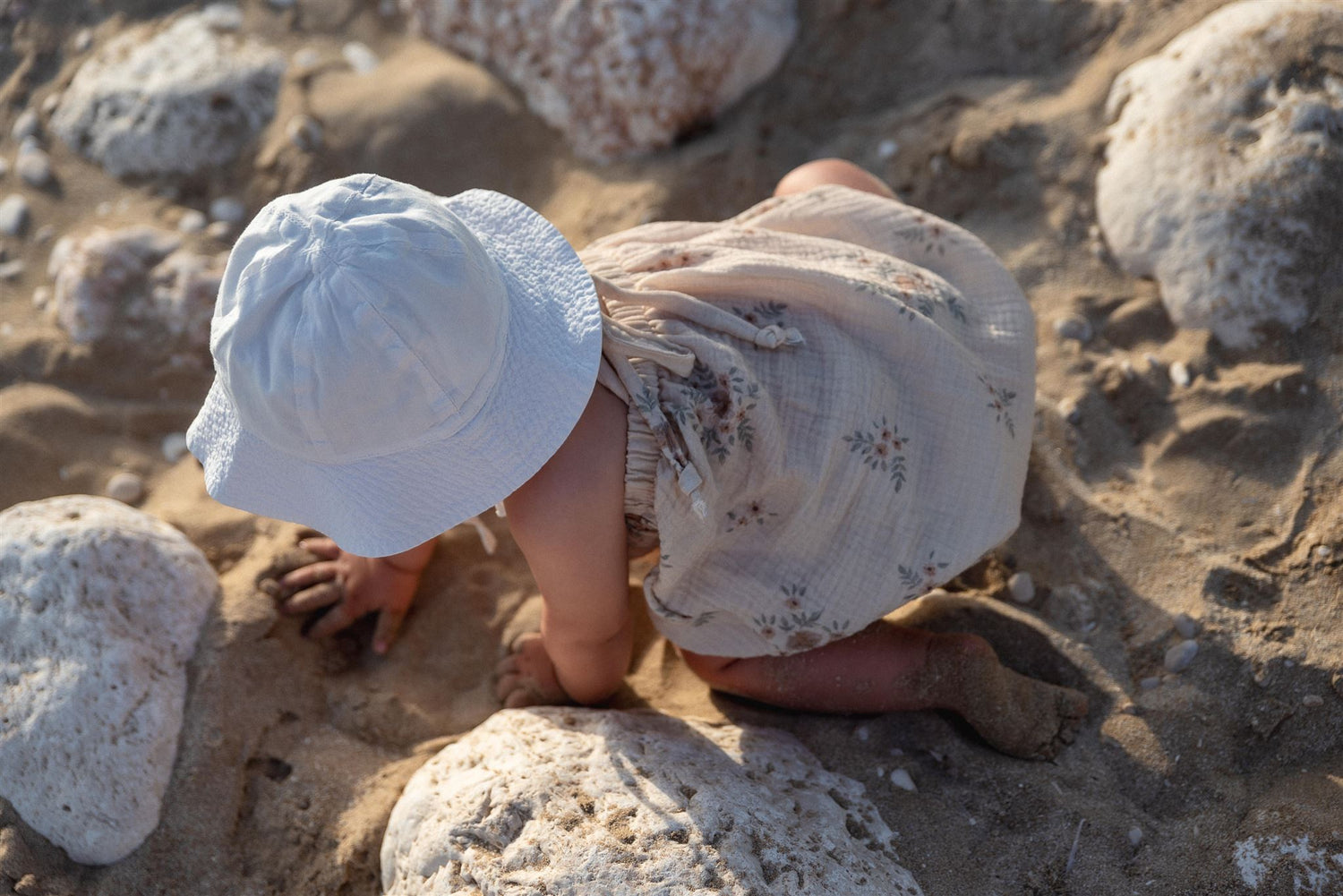 Mušelínový overal  a léto "Rozi" - PDF střih