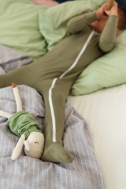 Overal pro miminko na zip "Růženka" 50 - 104 - PDF střih