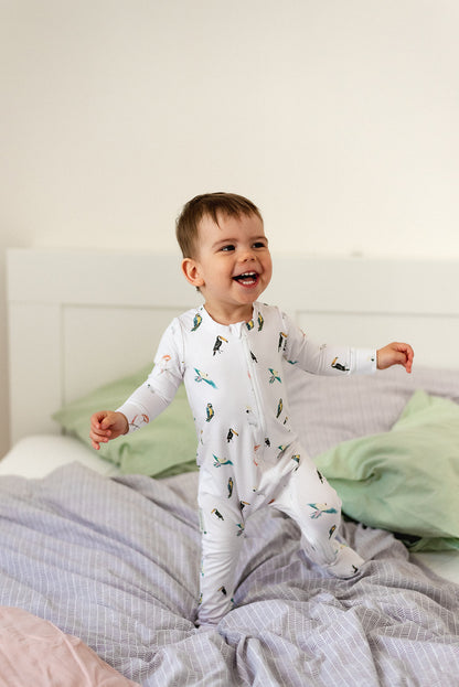 Overal pro miminko na zip "Růženka" 50 - 104 - PDF střih