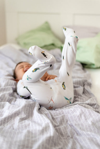 Overal pro miminko na zip "Růženka" 50 - 104 - PDF střih