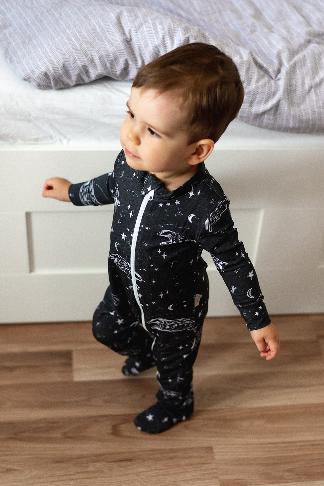 Overal pro miminko na zip "Růženka" 50 - 104 - PDF střih