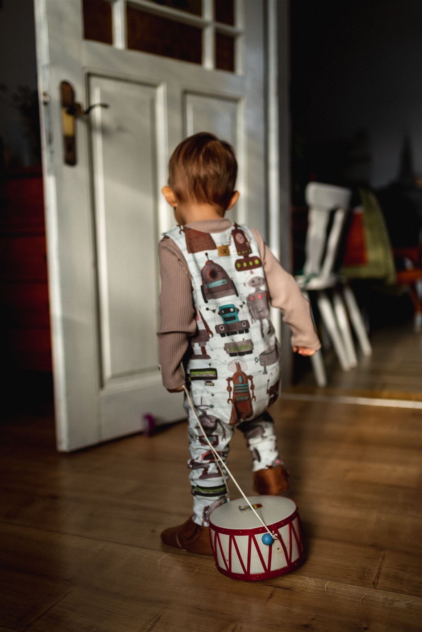 Papírový střih na dětský romper "Olli" - 62 - 92