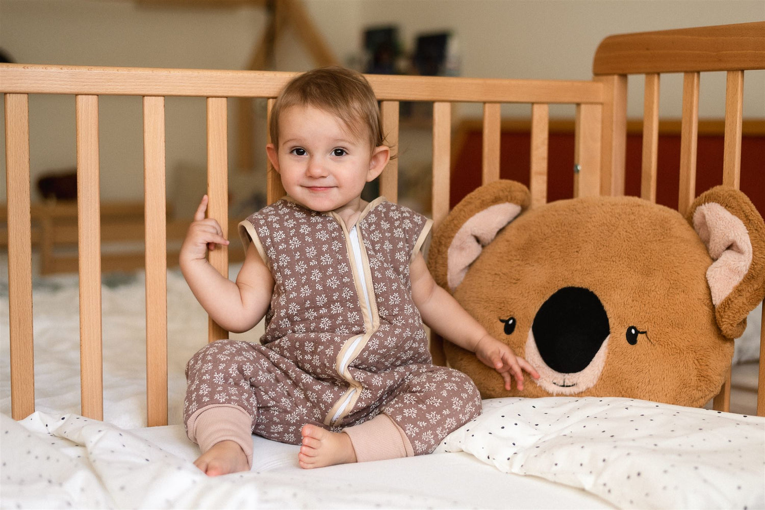 Pytel na spaní pro miminko "Sleepy" - PDF střih / dvě verze 0 - 3 roky