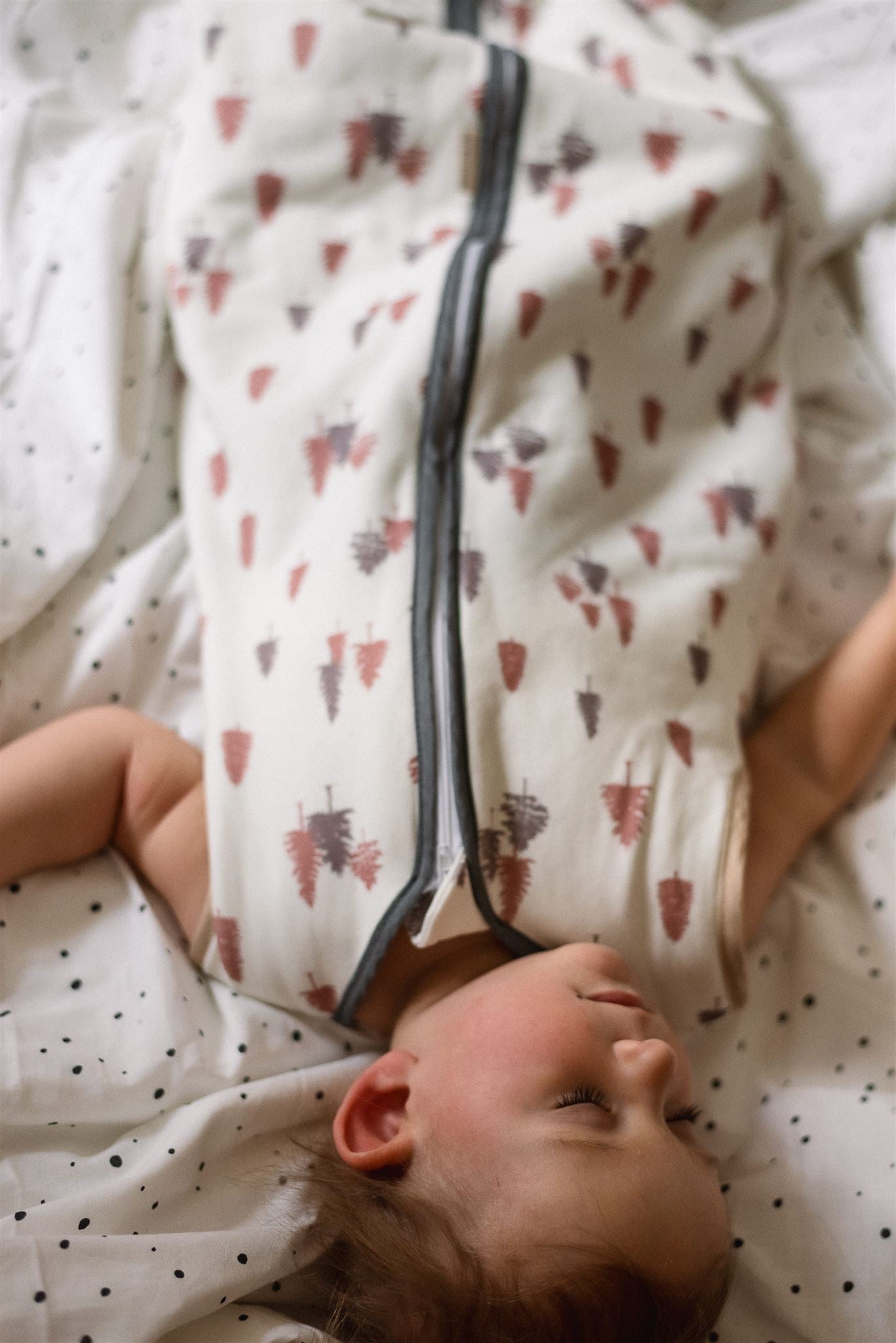 Pytel na spaní pro miminko "Sleepy" - PDF střih / dvě verze 0 - 3 roky