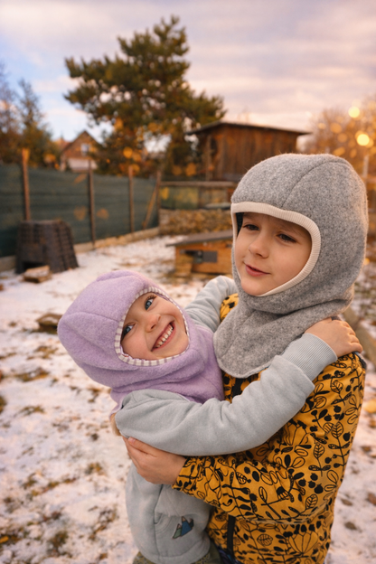 Papírový střih na dětskou kuklu "North Pole"