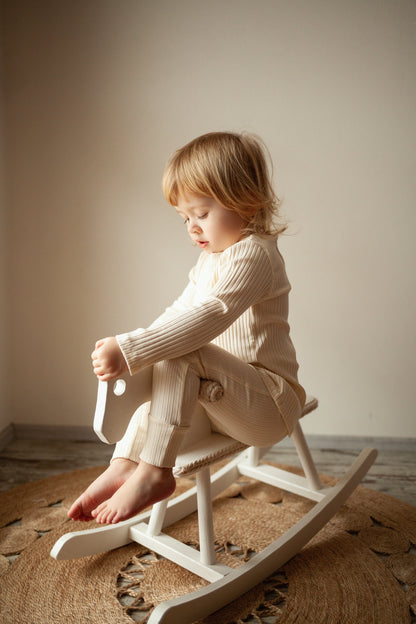 PDF střih na dětské legíny s nápletem na nohavicích "Chandler", 98 - 164