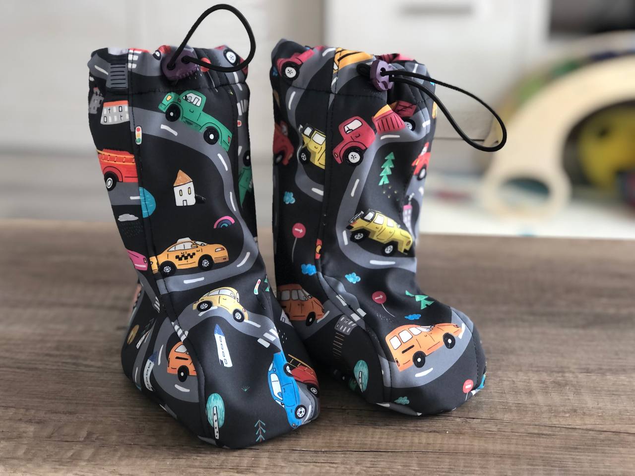 Papírový střih na softshellové capáčky do nosítka "Carrier"