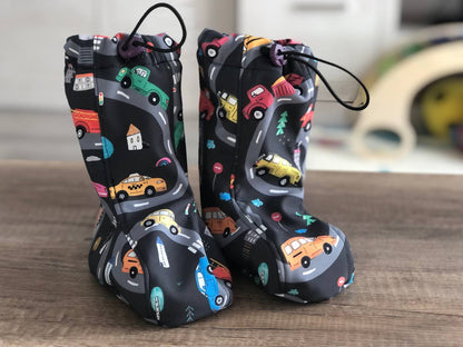 Papírový střih na softshellové capáčky do nosítka "Carrier"